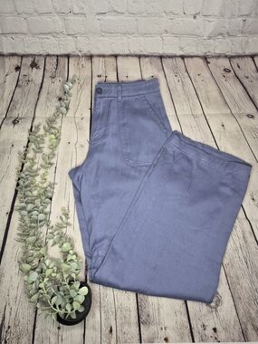 PINK Victoria's Secret Lavender Blue High-Waist Pants
